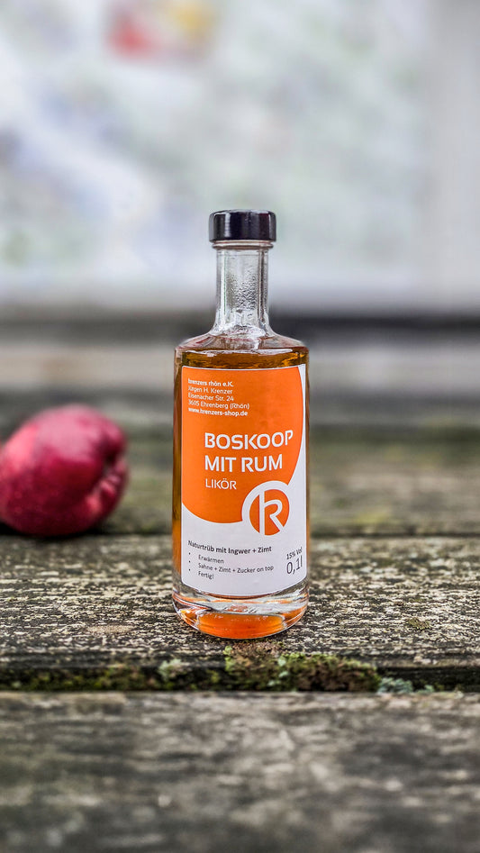 Boskoop mit Rum Likör
