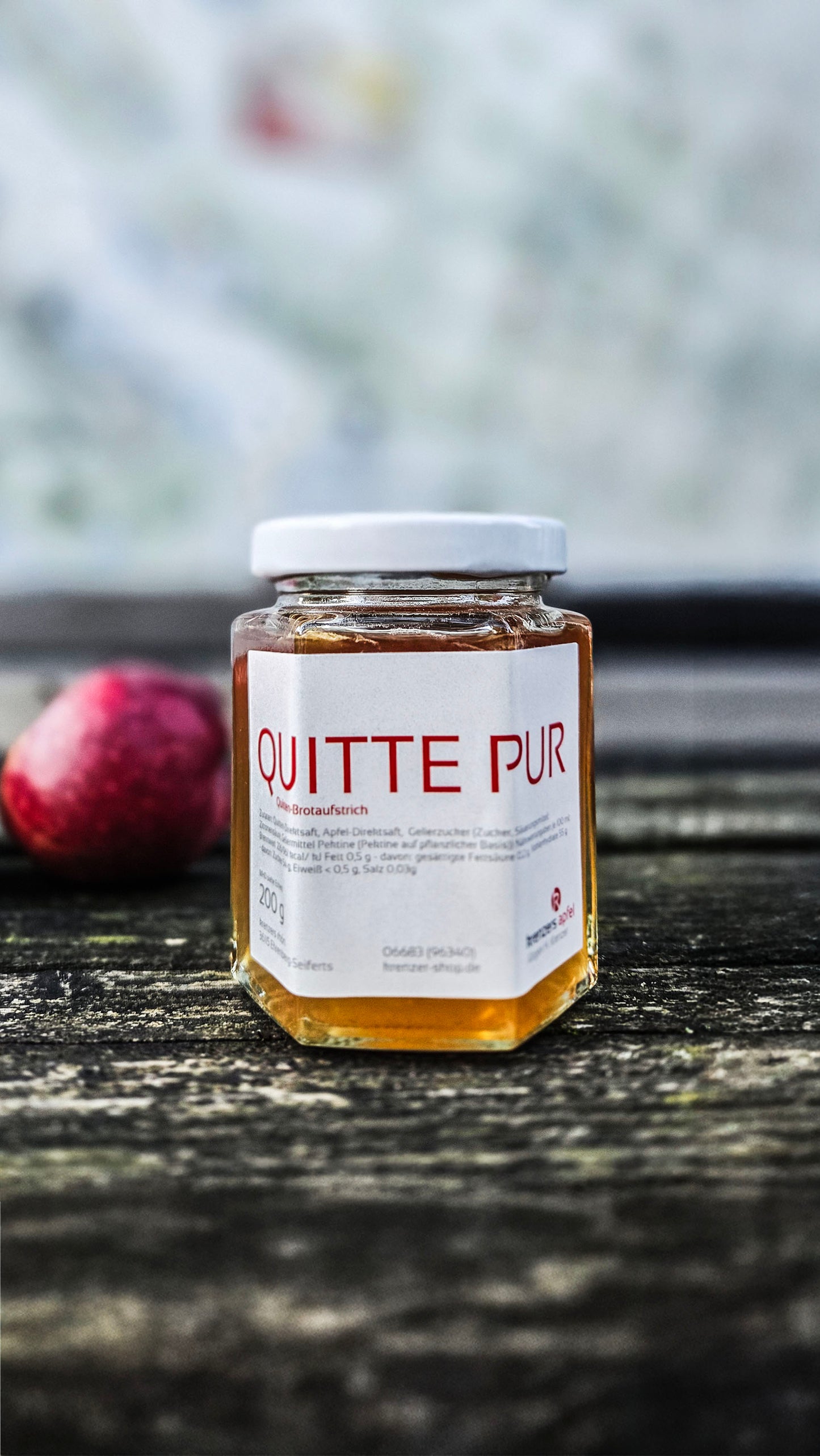 Quitte aufs Brot - süßer Brotaufstrich aus Quittensaft von unserer Streuobstwiese