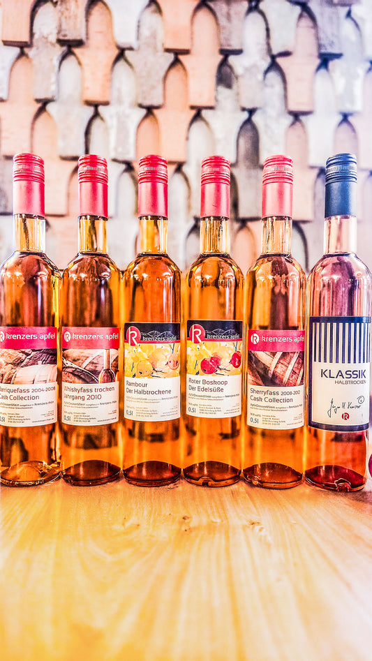 Probierbox Apfelsherry - 6 Flaschen zum Preis von 5